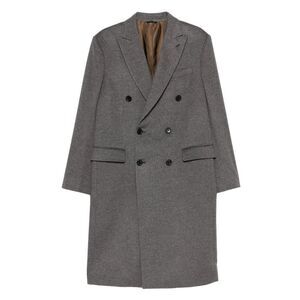 Reveres 1949 Grey Coats - Double Breasted Coats Men